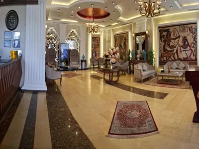 Hyksos Hotel lobby